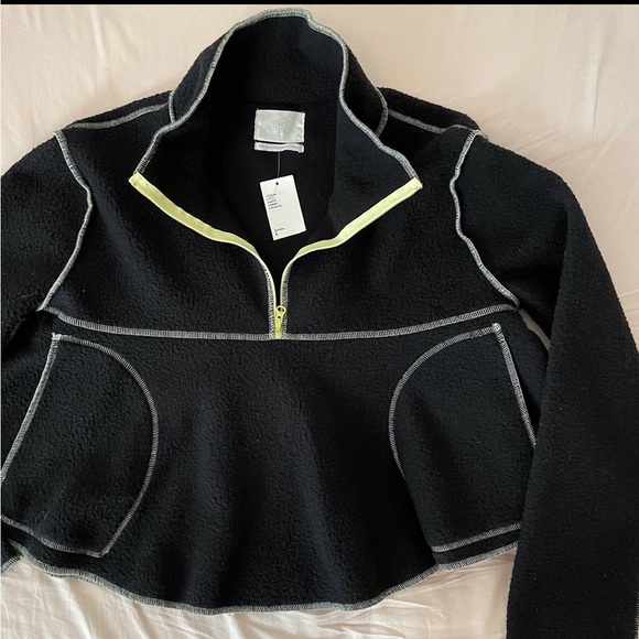 Urban Outfitters Half-zip Fleece Sweatshirt - Picture 5 of 6